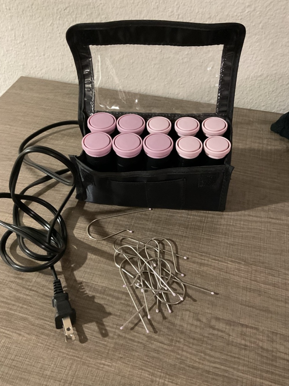 Remington Pink Heated Hair Rollers Set